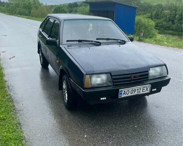 Синій ВАЗ 2109, об'ємом двигуна 1.5 л та пробігом 999 тис. км за 1100 $, фото 1 на Automoto.ua