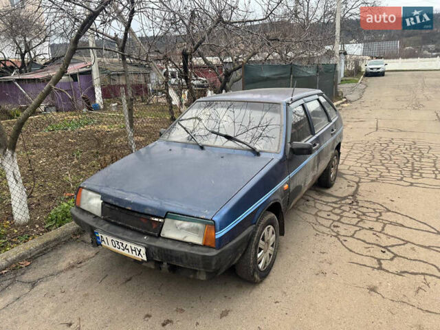 Синий ВАЗ 2109, объемом двигателя 1.5 л и пробегом 200 тыс. км за 480 $, фото 1 на Automoto.ua