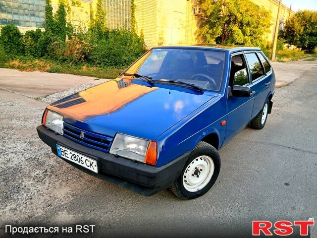 Синий ВАЗ 2109, объемом двигателя 1.5 л и пробегом 0 тыс. км за 1350 $, фото 1 на Automoto.ua