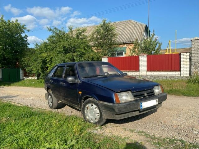Синий ВАЗ 2109, объемом двигателя 0 л и пробегом 150 тыс. км за 750 $, фото 1 на Automoto.ua