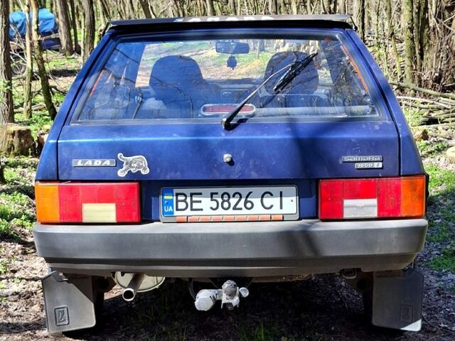 Синий ВАЗ 2109, объемом двигателя 1.5 л и пробегом 180 тыс. км за 1700 $, фото 1 на Automoto.ua