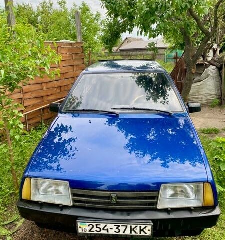 Синій ВАЗ 2109, об'ємом двигуна 1.5 л та пробігом 83 тис. км за 1500 $, фото 1 на Automoto.ua