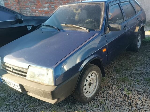 Синій ВАЗ 2109, об'ємом двигуна 1.5 л та пробігом 100 тис. км за 1300 $, фото 1 на Automoto.ua