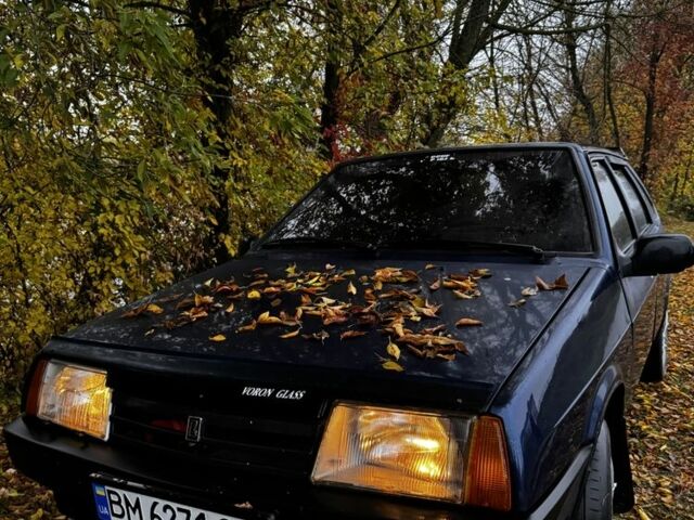 Синий ВАЗ 2109, объемом двигателя 1.5 л и пробегом 3 тыс. км за 1500 $, фото 1 на Automoto.ua