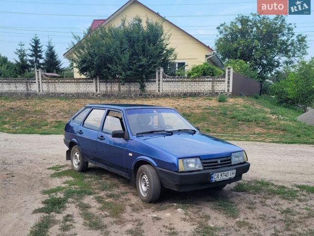 Синий ВАЗ 2109, объемом двигателя 1.5 л и пробегом 267 тыс. км за 1400 $, фото 1 на Automoto.ua