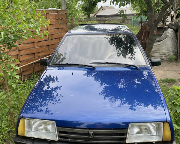 Синий ВАЗ 2109, объемом двигателя 1.5 л и пробегом 83 тыс. км за 1800 $, фото 1 на Automoto.ua