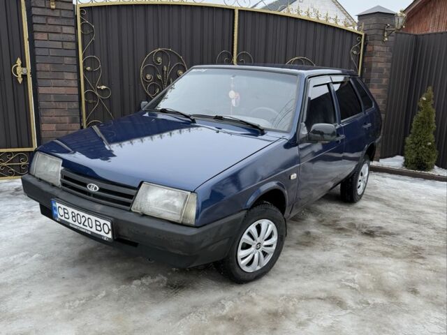 Синий ВАЗ 2109, объемом двигателя 1.5 л и пробегом 172 тыс. км за 1850 $, фото 1 на Automoto.ua