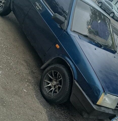 Синий ВАЗ 2109, объемом двигателя 1.5 л и пробегом 86 тыс. км за 1020 $, фото 1 на Automoto.ua