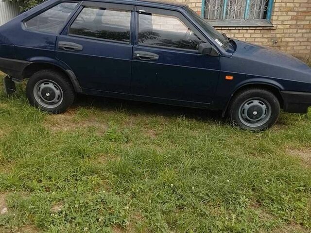 Синий ВАЗ 2109, объемом двигателя 1.5 л и пробегом 119 тыс. км за 1100 $, фото 1 на Automoto.ua