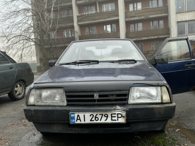 Синий ВАЗ 2109, объемом двигателя 1.5 л и пробегом 246 тыс. км за 1300 $, фото 1 на Automoto.ua