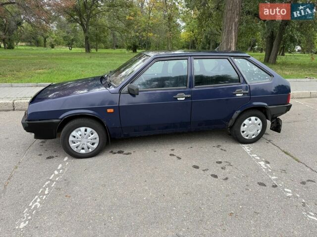 Синий ВАЗ 2109, объемом двигателя 1.5 л и пробегом 136 тыс. км за 1200 $, фото 1 на Automoto.ua