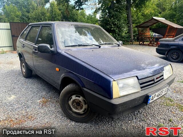 Синій ВАЗ 2109, об'ємом двигуна 1.5 л та пробігом 154 тис. км за 1350 $, фото 1 на Automoto.ua