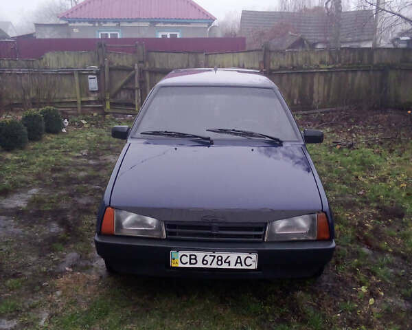 Синий ВАЗ 2109, объемом двигателя 1.5 л и пробегом 100 тыс. км за 1200 $, фото 1 на Automoto.ua