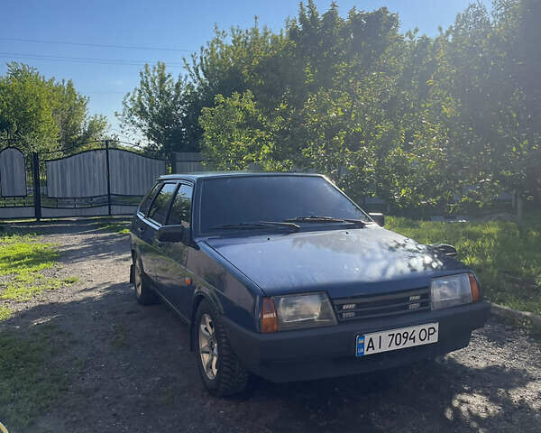 Синий ВАЗ 2109, объемом двигателя 1.5 л и пробегом 250 тыс. км за 1700 $, фото 1 на Automoto.ua