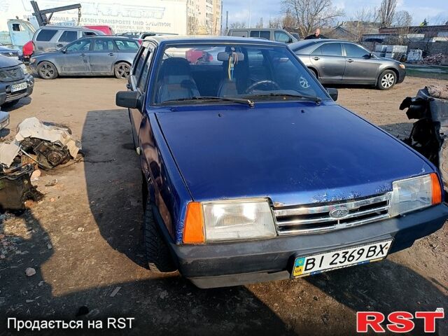 Синій ВАЗ 2109, об'ємом двигуна 1.5 л та пробігом 0 тис. км за 1100 $, фото 1 на Automoto.ua