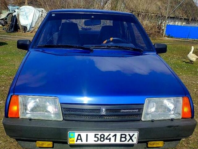 Синий ВАЗ 2109, объемом двигателя 1.5 л и пробегом 97 тыс. км за 3100 $, фото 1 на Automoto.ua