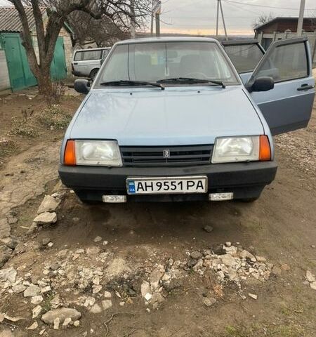 Синий ВАЗ 2109, объемом двигателя 1.5 л и пробегом 322 тыс. км за 1241 $, фото 1 на Automoto.ua