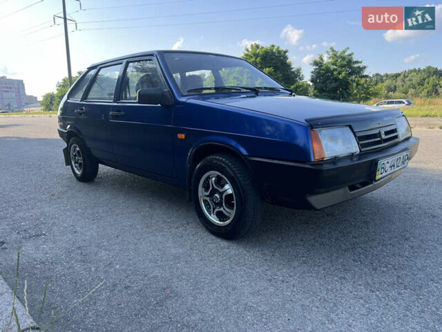 Синий ВАЗ 2109, объемом двигателя 1.5 л и пробегом 21 тыс. км за 3200 $, фото 1 на Automoto.ua