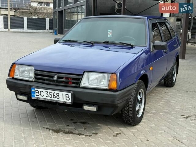 Синий ВАЗ 2109, объемом двигателя 1.5 л и пробегом 212 тыс. км за 1750 $, фото 1 на Automoto.ua