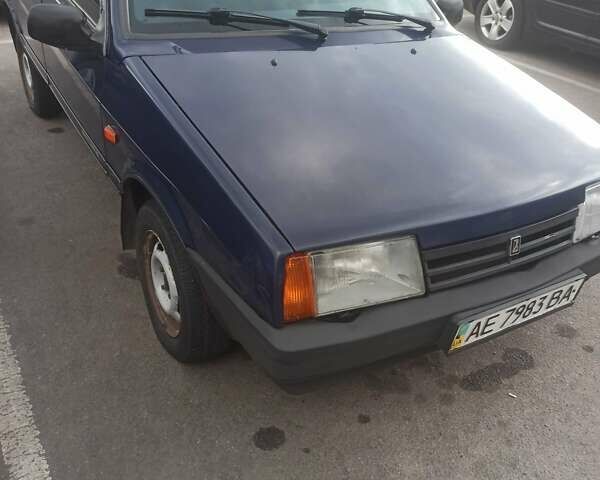Синий ВАЗ 2109, объемом двигателя 1.5 л и пробегом 123 тыс. км за 1100 $, фото 1 на Automoto.ua