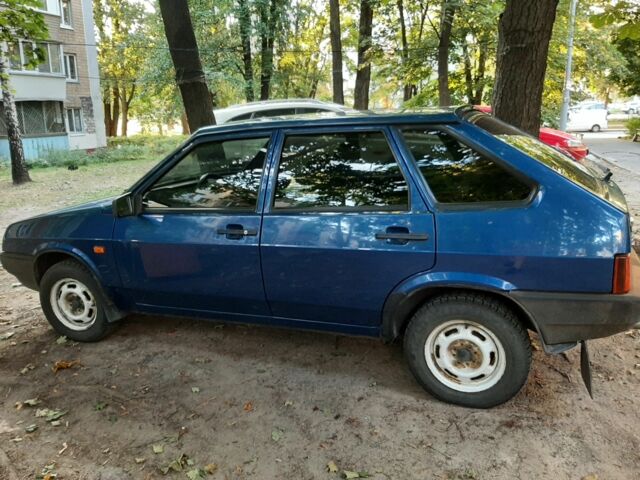 Синий ВАЗ 2109, объемом двигателя 1.5 л и пробегом 75 тыс. км за 2600 $, фото 1 на Automoto.ua