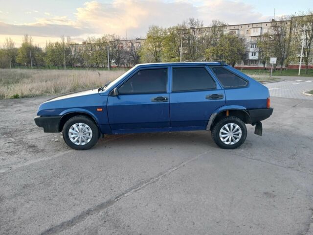 Синій ВАЗ 2109, об'ємом двигуна 1.5 л та пробігом 230 тис. км за 1000 $, фото 1 на Automoto.ua