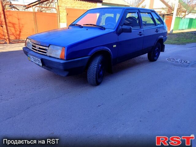 Синий ВАЗ 2109, объемом двигателя 1.5 л и пробегом 189 тыс. км за 850 $, фото 1 на Automoto.ua