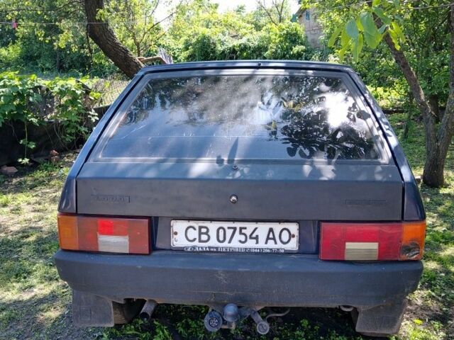 Синий ВАЗ 2109, объемом двигателя 1.5 л и пробегом 10 тыс. км за 550 $, фото 1 на Automoto.ua