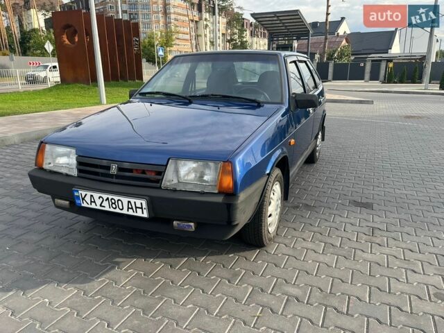 Синий ВАЗ 2109, объемом двигателя 1.5 л и пробегом 135 тыс. км за 1300 $, фото 1 на Automoto.ua