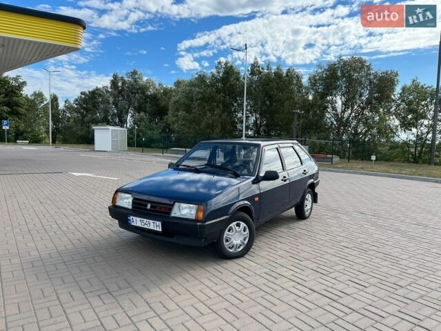 Синий ВАЗ 2109, объемом двигателя 1.5 л и пробегом 150 тыс. км за 1400 $, фото 1 на Automoto.ua