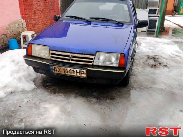 Синий ВАЗ 2109, объемом двигателя 1.5 л и пробегом 1110 тыс. км за 900 $, фото 1 на Automoto.ua