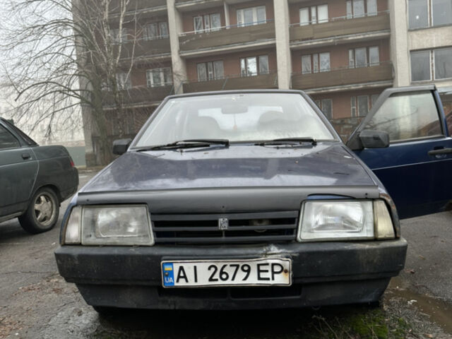 Синій ВАЗ 2109, об'ємом двигуна 1.5 л та пробігом 246 тис. км за 1300 $, фото 1 на Automoto.ua