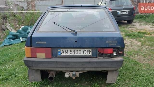 Синій ВАЗ 2109, об'ємом двигуна 1.5 л та пробігом 100 тис. км за 531 $, фото 1 на Automoto.ua