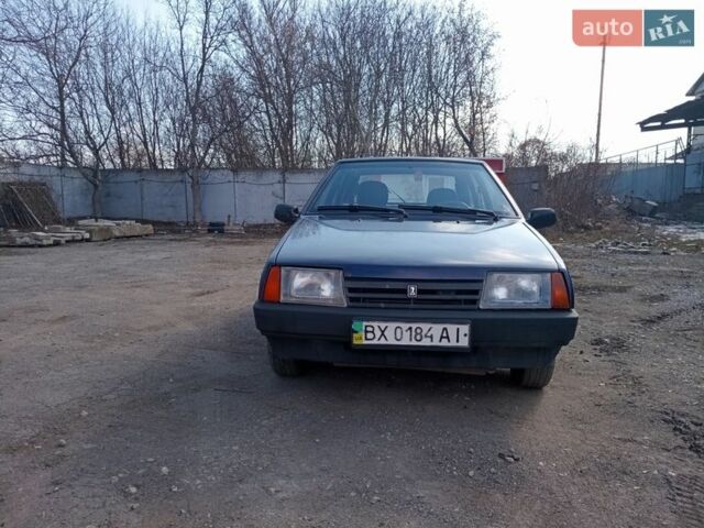 Синий ВАЗ 2109, объемом двигателя 1.5 л и пробегом 254 тыс. км за 1100 $, фото 1 на Automoto.ua