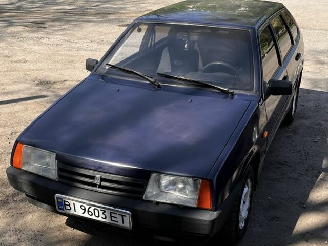 Синий ВАЗ 2109, объемом двигателя 1.5 л и пробегом 120 тыс. км за 767 $, фото 1 на Automoto.ua