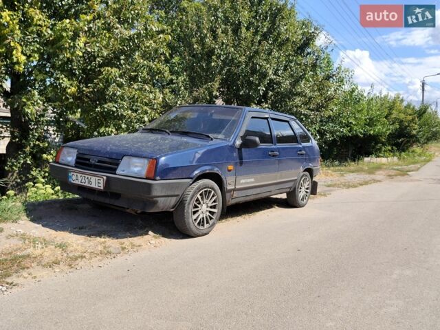 Синий ВАЗ 2109, объемом двигателя 1.5 л и пробегом 225 тыс. км за 1700 $, фото 1 на Automoto.ua