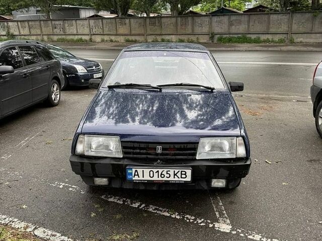 Синий ВАЗ 2109, объемом двигателя 1.5 л и пробегом 161 тыс. км за 1400 $, фото 1 на Automoto.ua