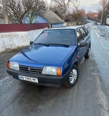 Синий ВАЗ 2109, объемом двигателя 1.5 л и пробегом 116 тыс. км за 2450 $, фото 1 на Automoto.ua