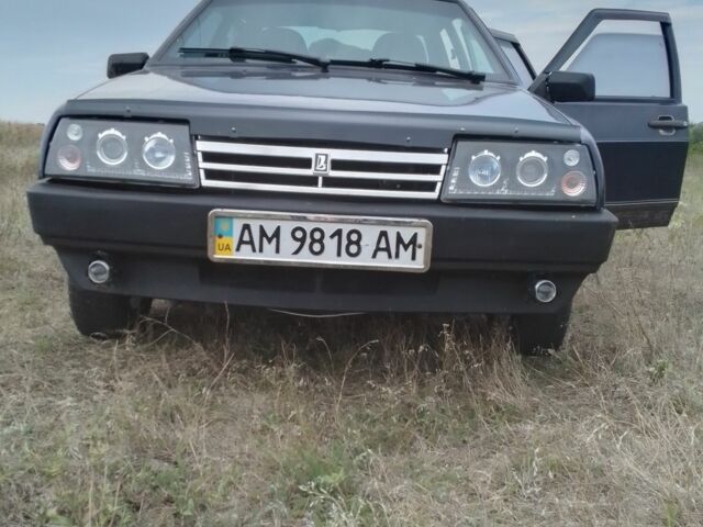 Синий ВАЗ 2109, объемом двигателя 1 л и пробегом 900 тыс. км за 1507 $, фото 1 на Automoto.ua