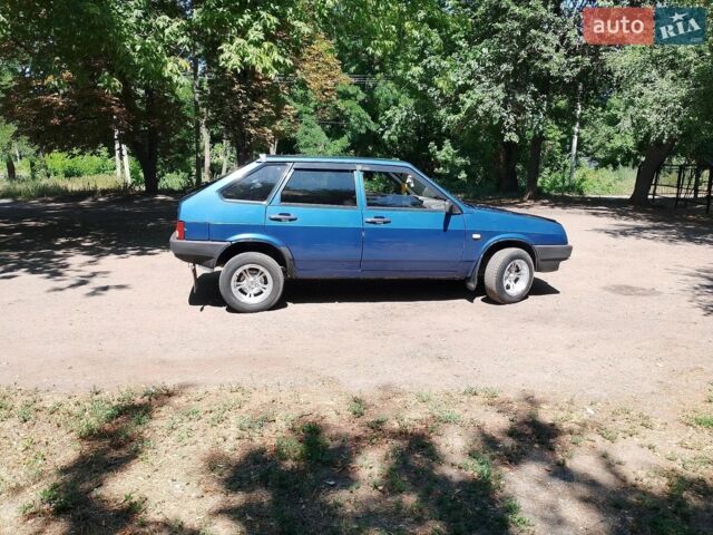 Синий ВАЗ 2109, объемом двигателя 1.5 л и пробегом 200 тыс. км за 1799 $, фото 1 на Automoto.ua