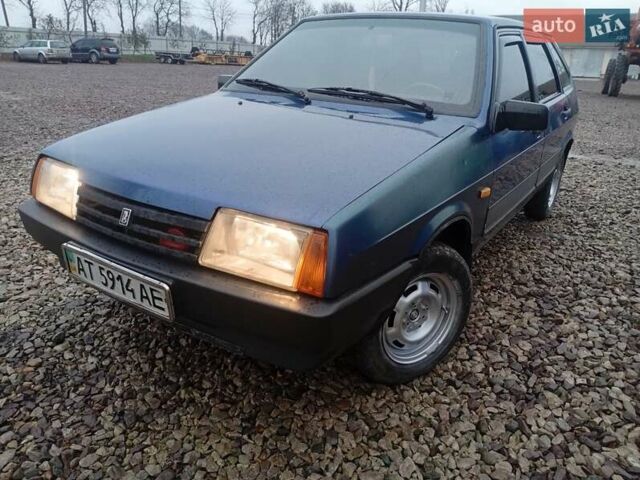 Синій ВАЗ 2109, об'ємом двигуна 1.5 л та пробігом 250 тис. км за 950 $, фото 1 на Automoto.ua