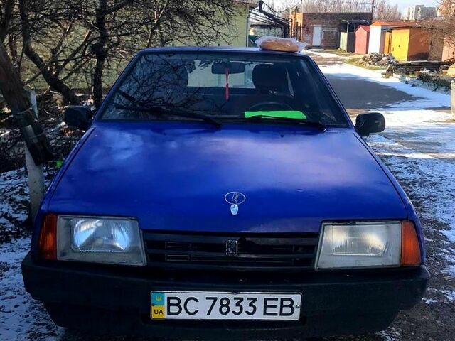 Синій ВАЗ 2109, об'ємом двигуна 1.5 л та пробігом 1890 тис. км за 800 $, фото 1 на Automoto.ua