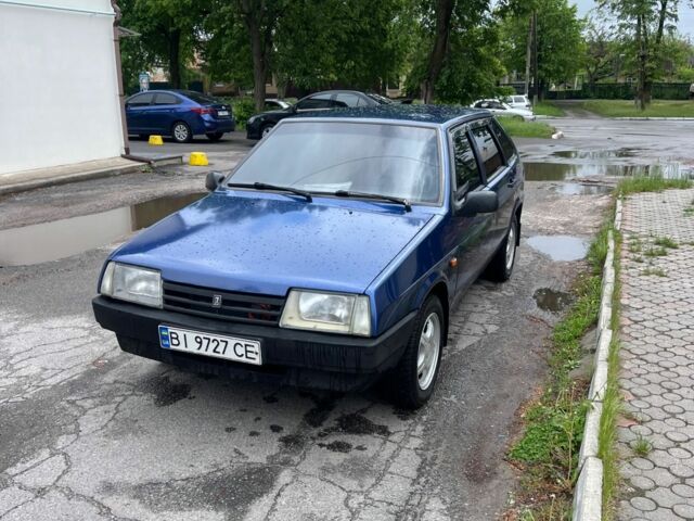 Синий ВАЗ 2109, объемом двигателя 1.6 л и пробегом 280 тыс. км за 2100 $, фото 1 на Automoto.ua