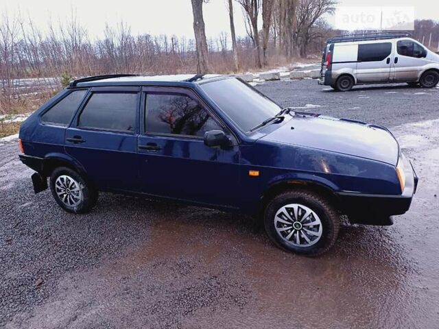 Синій ВАЗ 2109, об'ємом двигуна 1.6 л та пробігом 145 тис. км за 2100 $, фото 1 на Automoto.ua
