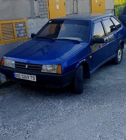 Синий ВАЗ 2109, объемом двигателя 1.6 л и пробегом 0 тыс. км за 1550 $, фото 1 на Automoto.ua
