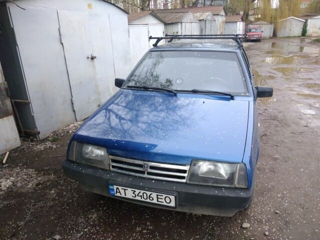 Синий ВАЗ 2109, объемом двигателя 1.5 л и пробегом 200 тыс. км за 850 $, фото 1 на Automoto.ua