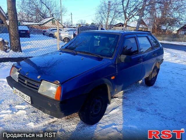 Синій ВАЗ 2109, об'ємом двигуна 1.6 л та пробігом 25000 тис. км за 870 $, фото 1 на Automoto.ua