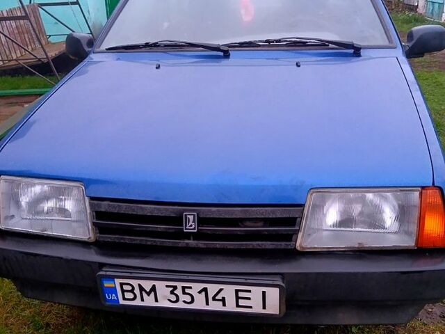 Синій ВАЗ 2109, об'ємом двигуна 1.6 л та пробігом 264 тис. км за 2100 $, фото 1 на Automoto.ua