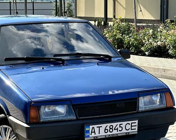 Синий ВАЗ 2109, объемом двигателя 1.5 л и пробегом 365 тыс. км за 1650 $, фото 1 на Automoto.ua