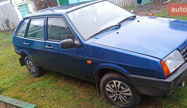 Синій ВАЗ 2109, об'ємом двигуна 1.6 л та пробігом 265 тис. км за 2000 $, фото 1 на Automoto.ua